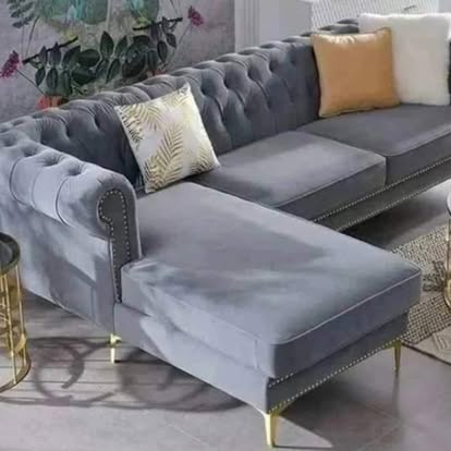 Grey corner sofa